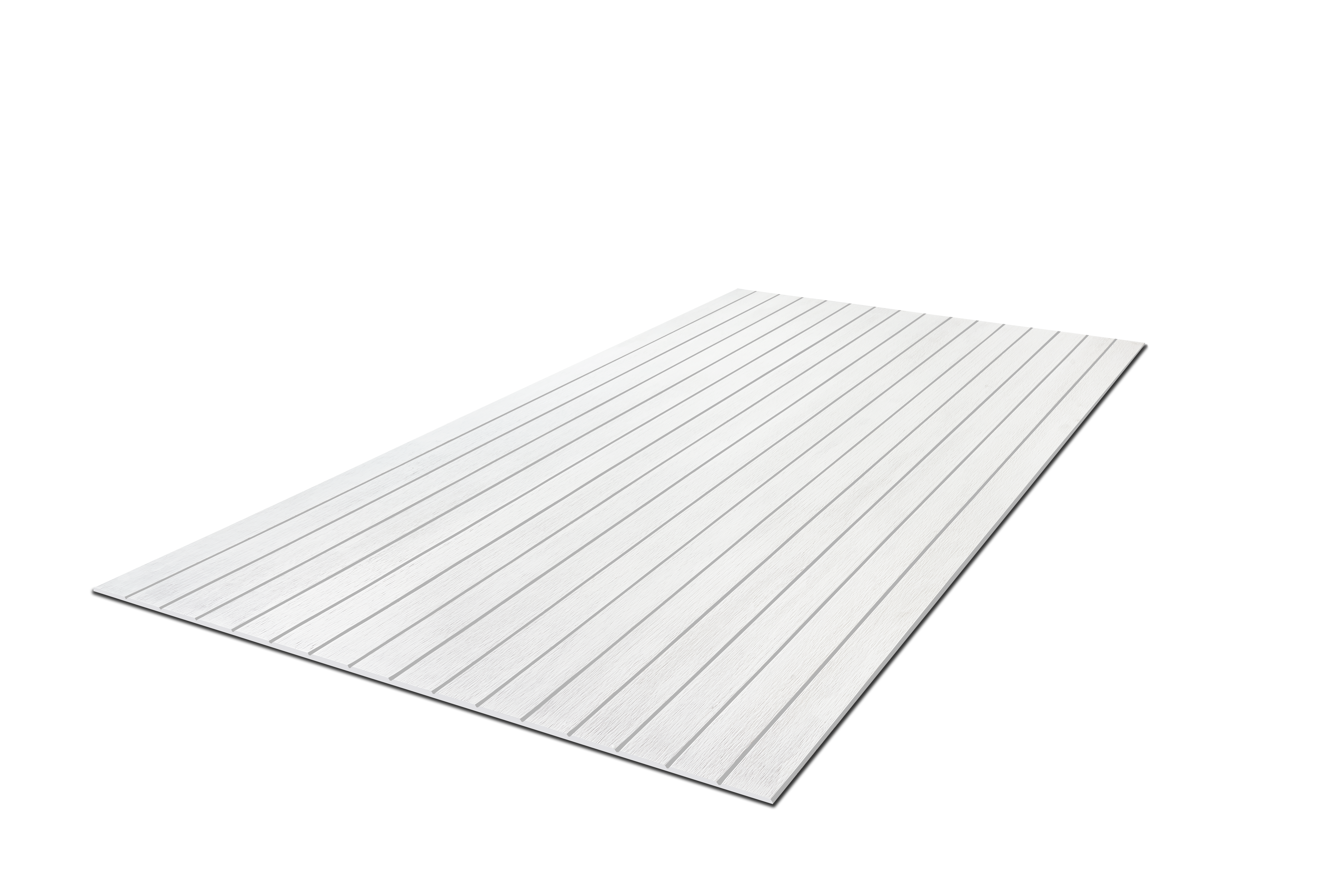 Papan Dekoratif - Deco Wall Board Straight Grain V Groove 3” - 0.6 x 120 x 240 cm