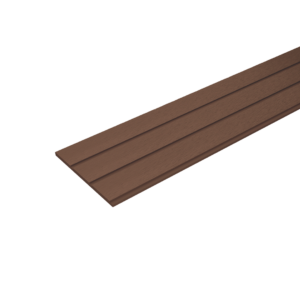 FDI GROOVE SIDING Grain Texture - F02 Tropical Oak Color 0.8 x 20 x 305 cm