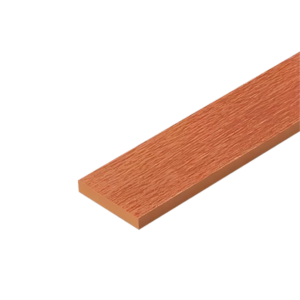 Fibersemen Pagar Dekoratif - Straight Grain Texture Red Oak Colour 1.2 x 10 x 300 cm