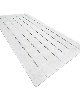 Diamond Ventilation Board - Capsule Hole - Wood Pattern Grooved 0.4 x 60 x 120 cm