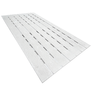 Diamond Ventilation Board - Capsule Hole - Wood Pattern Grooved 0.4 x 60 x 120 cm